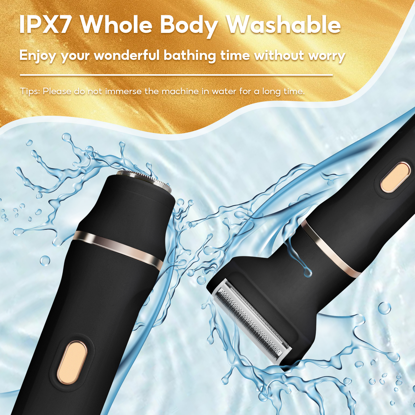 5-in-1 Electric Razors for Women, Women's Electric Shaver with Ceramic Blade & USB Charge Dock, Rechargeable Bikini Trimmer for Face Nose Underarm Arm Legs, Wet & Dry, Detachable Head (Black)